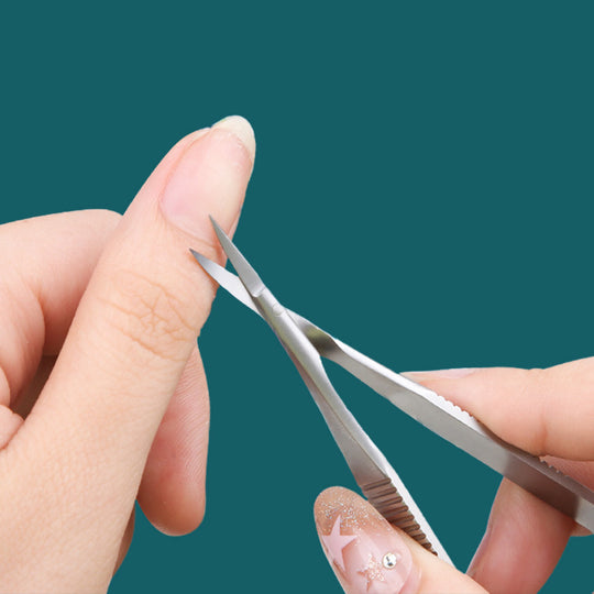 Coupe cuticule courbé en acier inoxydable ultra précis-Nailona