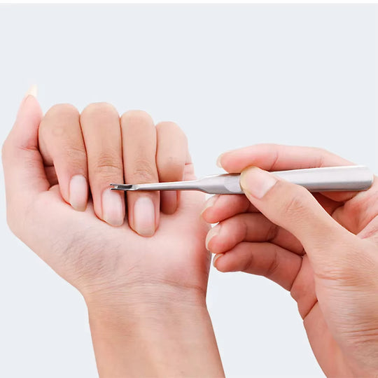 Coupe cuticule pro en acier inoxydable solide-Nailona