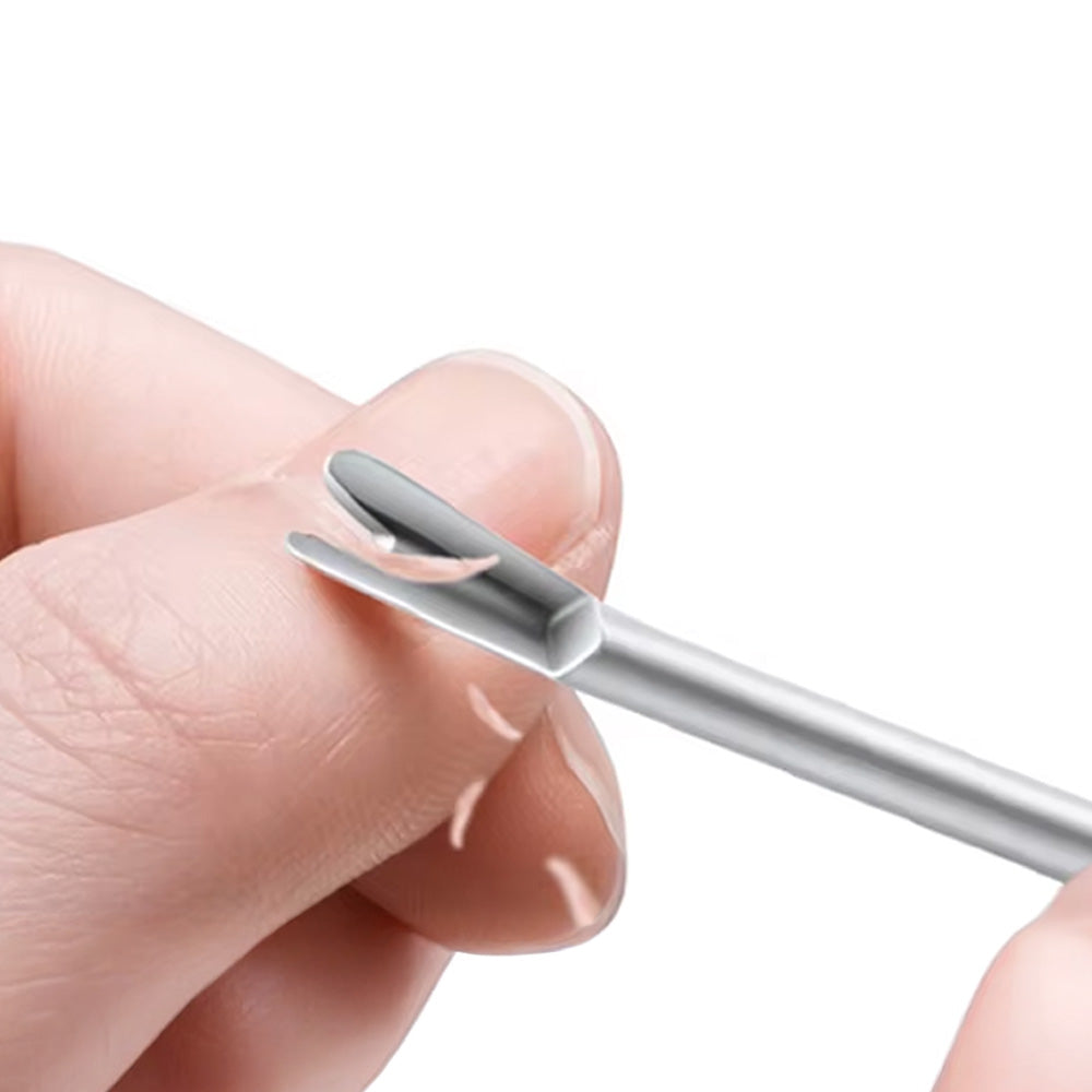Coupe cuticule solide acier inoxydable pour usage pro-Nailona