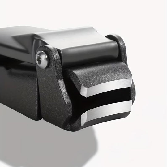 Coupe ongles ergonomique avec bac intégré en inox-Nailona