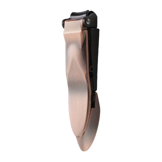 Coupe ongles ergonomique avec bac intégré en inox-Nailona