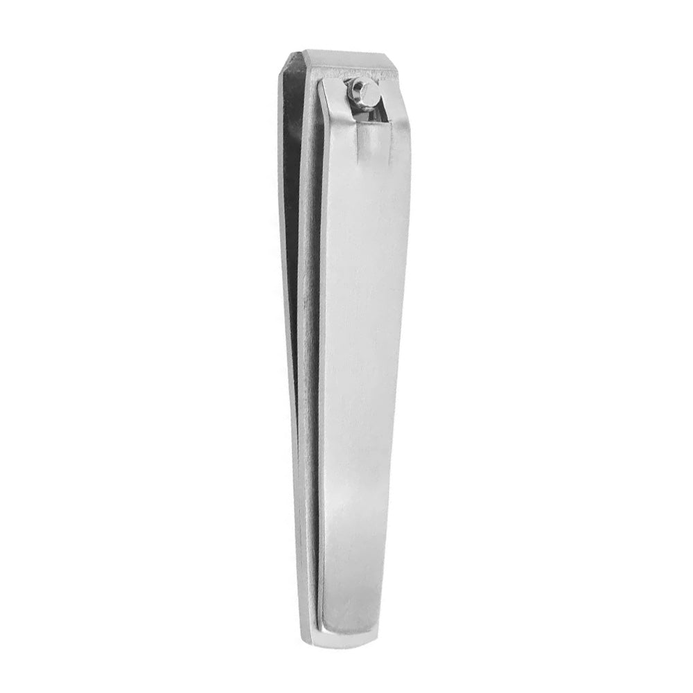 Coupe ongles ergonomique en métal brossé durable-Nailona