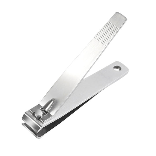 Coupe ongles ergonomique en métal brossé durable-Nailona