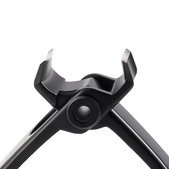 Coupe ongles ouverture large noir en acier inoxydable-Nailona