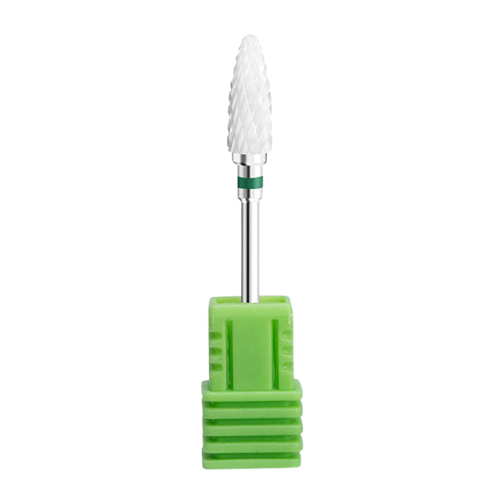 Embout ponceuse ongle céramique cône arrondi grain épais-Nailona