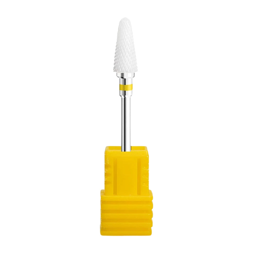 Embout ponceuse ongle céramique cône arrondi grain extra fin-Nailona