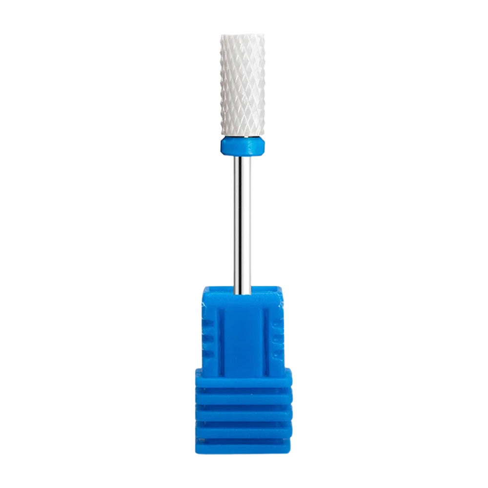 Embout ponceuse ongle céramique cylindre bleu-Nailona