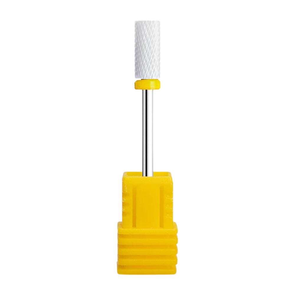 Embout ponceuse ongle céramique cylindre jaune-Nailona