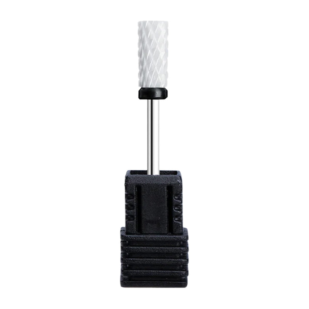 Embout ponceuse ongle céramique cylindre noir-Nailona