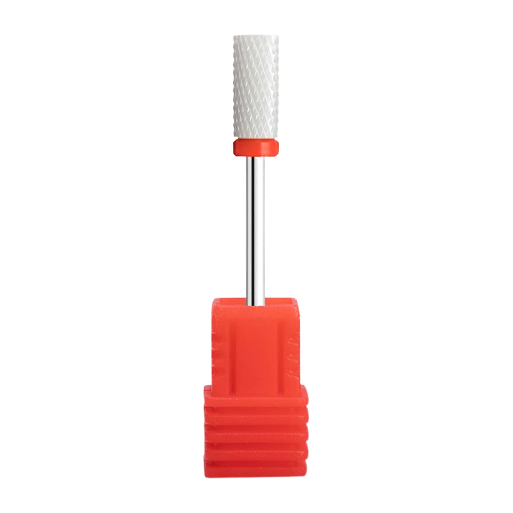 Embout ponceuse ongle céramique cylindre rouge-Nailona
