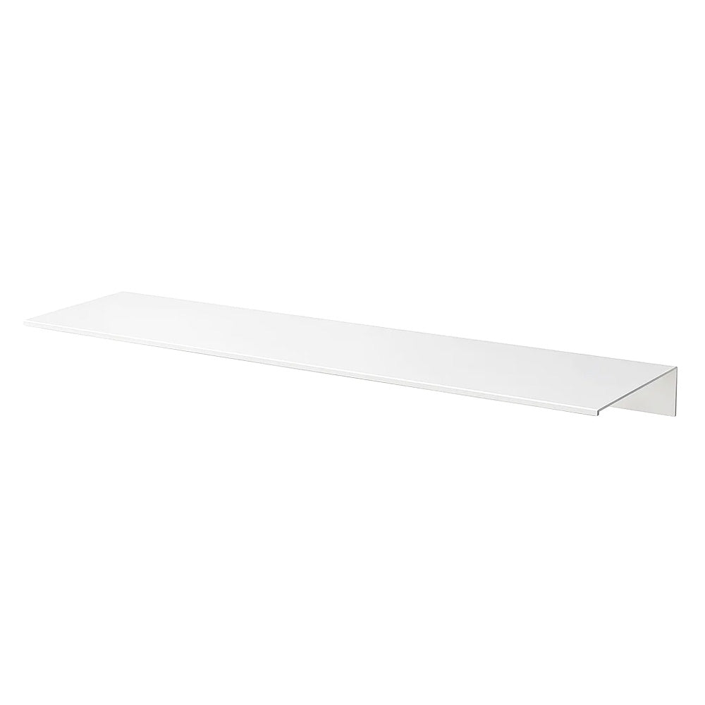Etagère vernis blanche design murale 40 cm en alu-Nailona
