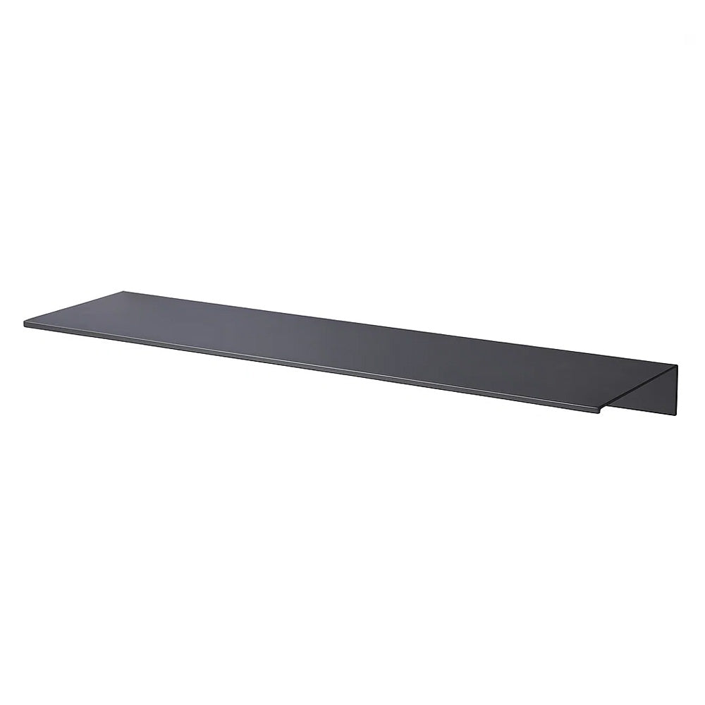 Etagère vernis noire design murale 40 cm en aluminium-Nailona
