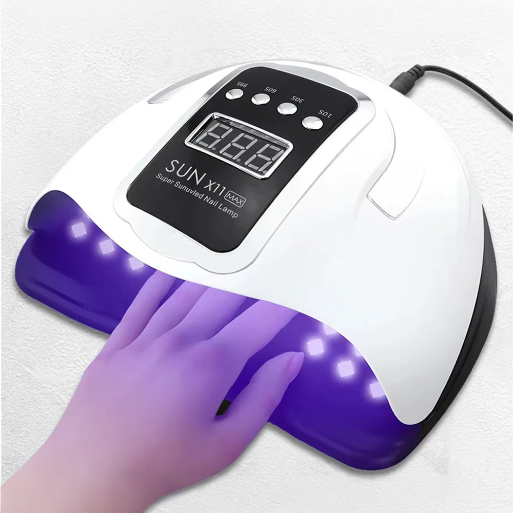 Lampe UV LED ongles 280W avec poignée pratique-Nailona