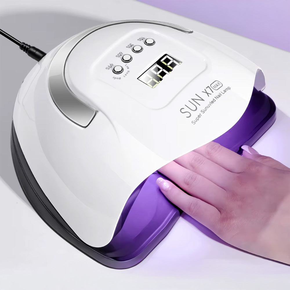 Lampe UV LED ongles 57 LEDs avec minuteur digital-Nailona