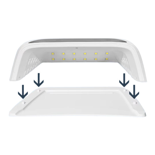 Lampe UV LED ongles 72 LEDs avec capteur auto pro-Nailona