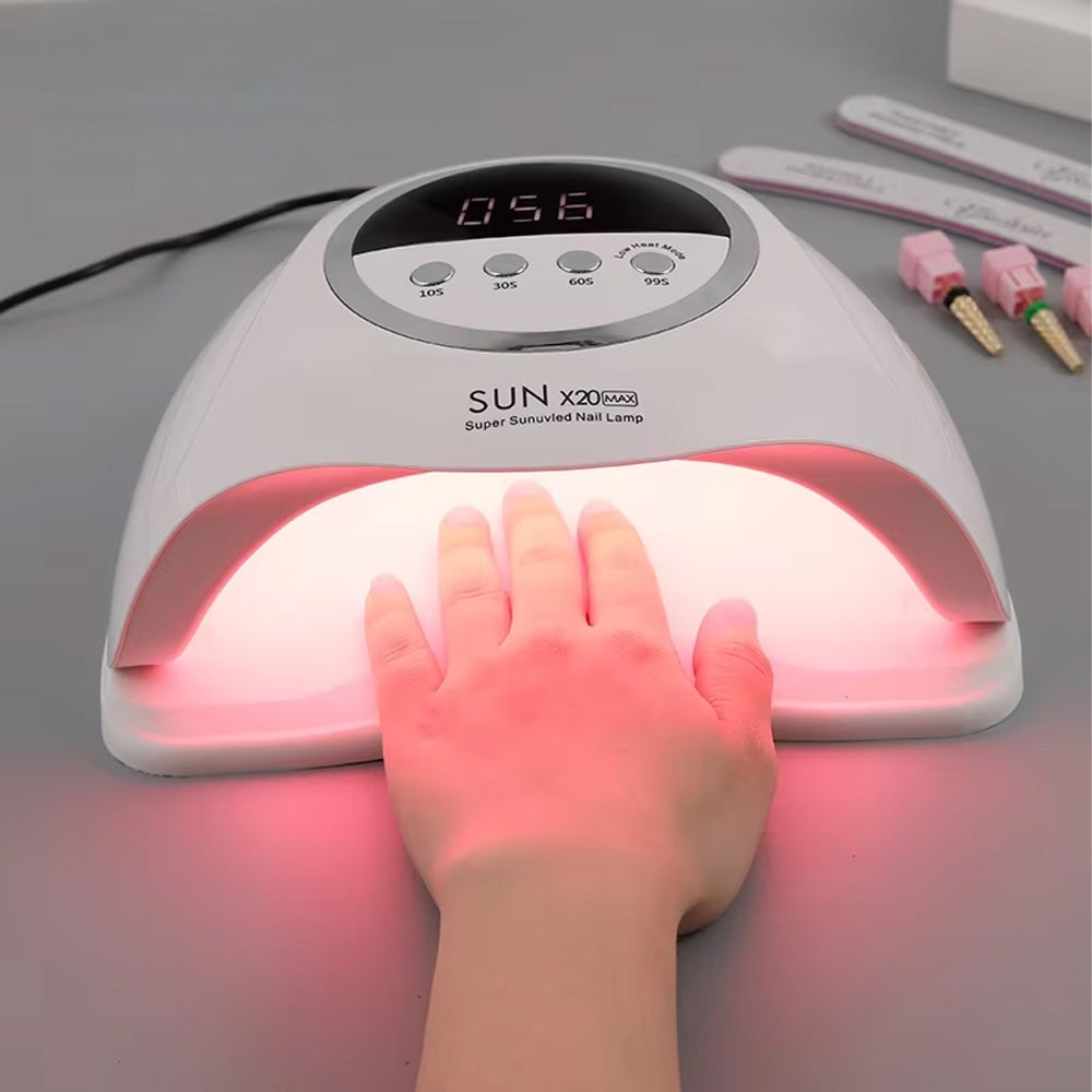Lampe UV LED ongles pro 330W avec 4 minuteries intégrées-Nailona
