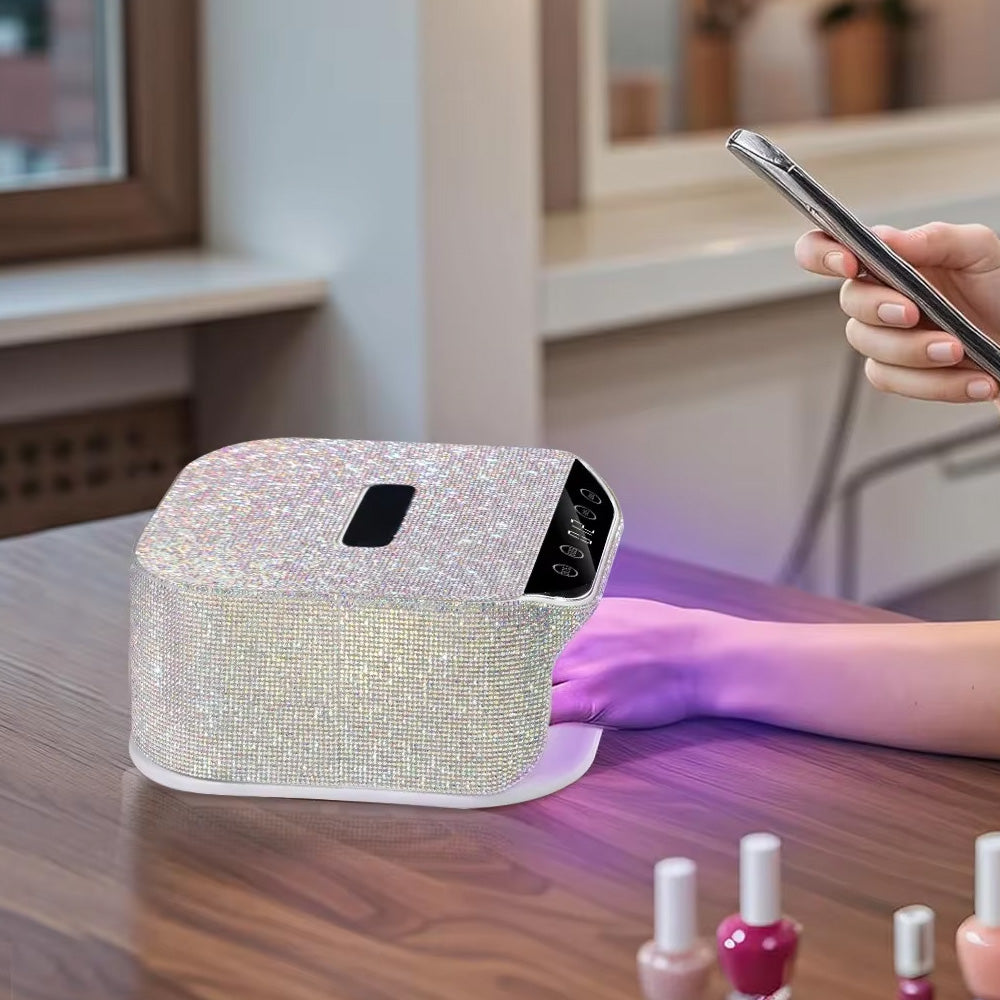 Lampe UV LED ongles strass 36 LEDs rechargeable-Nailona