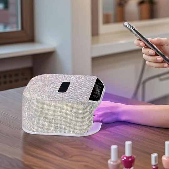 Lampe UV LED ongles strass 36 LEDs rechargeable-Nailona
