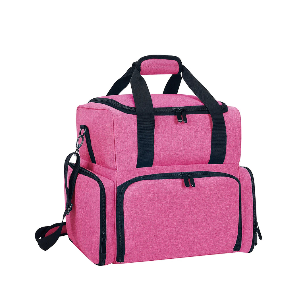 Mallette vernis rose 80 flacons avec pochettes pro-Nailona