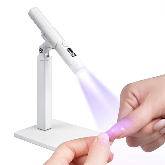 Mini lampe UV ongles détachable avec écran LCD-Nailona