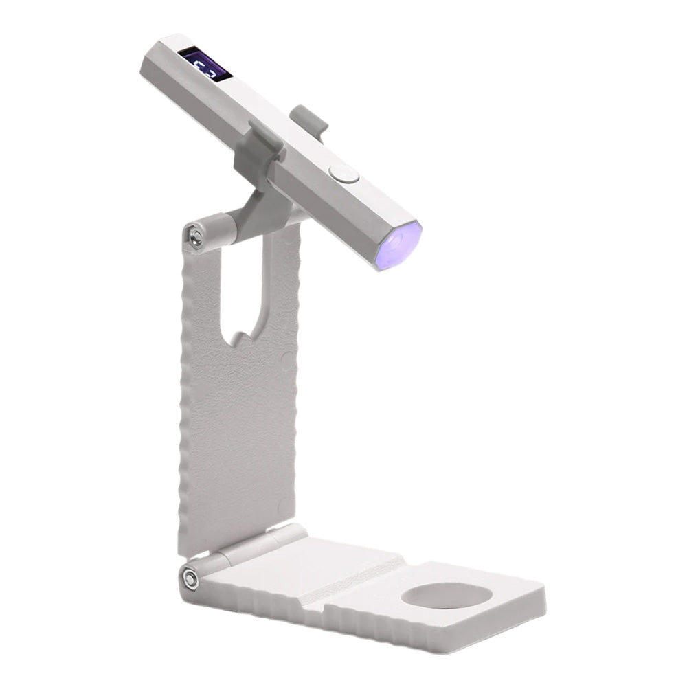 Mini lampe UV ongles pliable avec support intégré-Nailona
