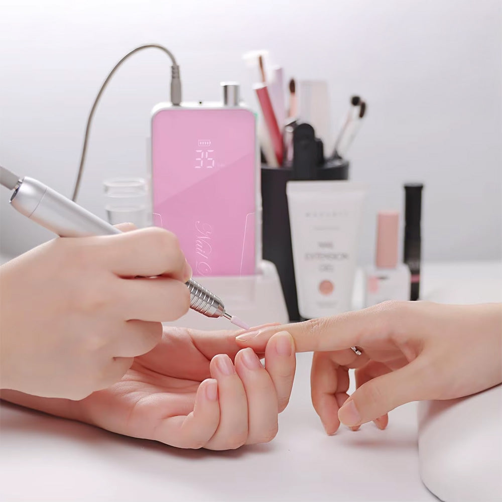 Ponceuse à ongles professionnelle 35000 RPM rechargeable et ultra-précise-Nailona