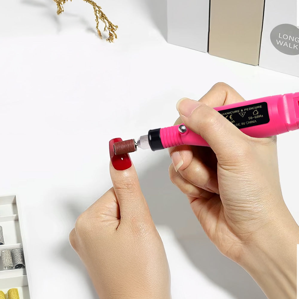 Ponceuse ongle 20000 RPM avec embouts précis et polyvalents-Nailona
