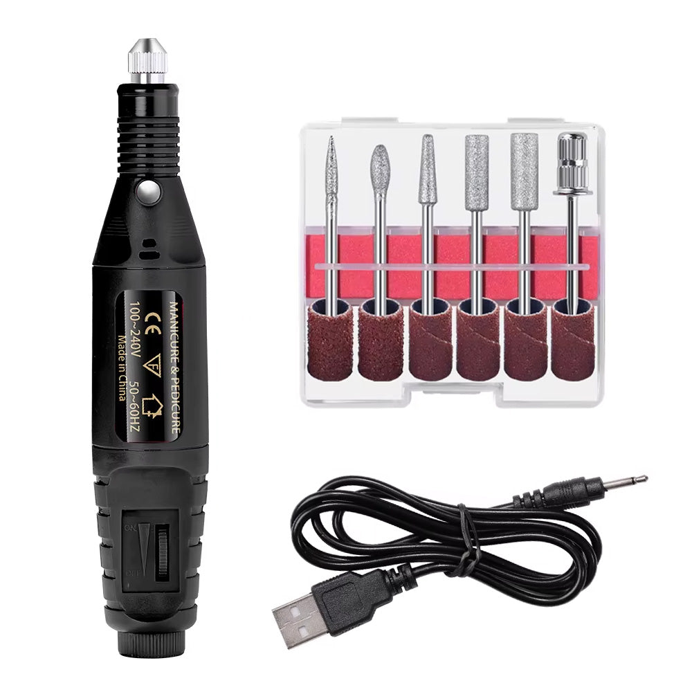 Ponceuse ongle 20000 RPM avec embouts précis et polyvalents-Nailona