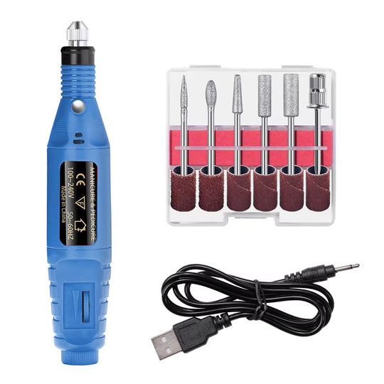 Ponceuse ongle 20000 RPM avec embouts précis et polyvalents-Nailona