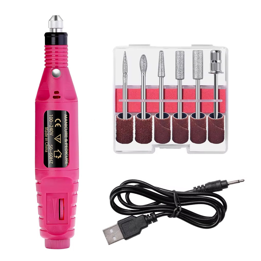 Ponceuse ongle 20000 RPM avec embouts précis et polyvalents-Nailona
