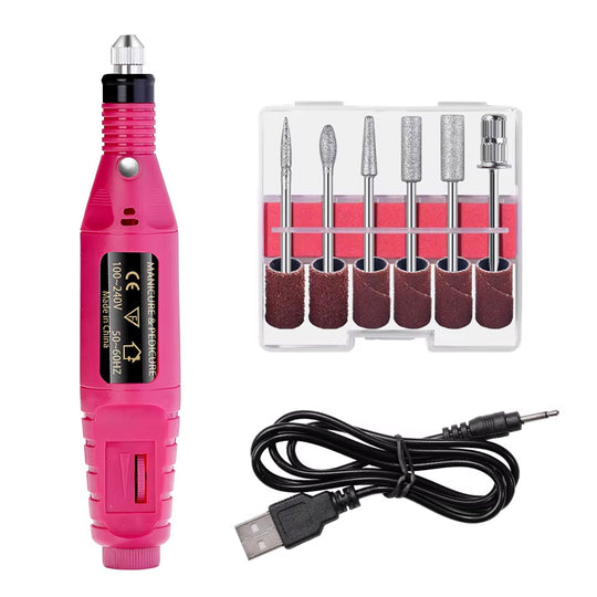 Ponceuse ongle 20000 RPM avec embouts précis et polyvalents-Nailona