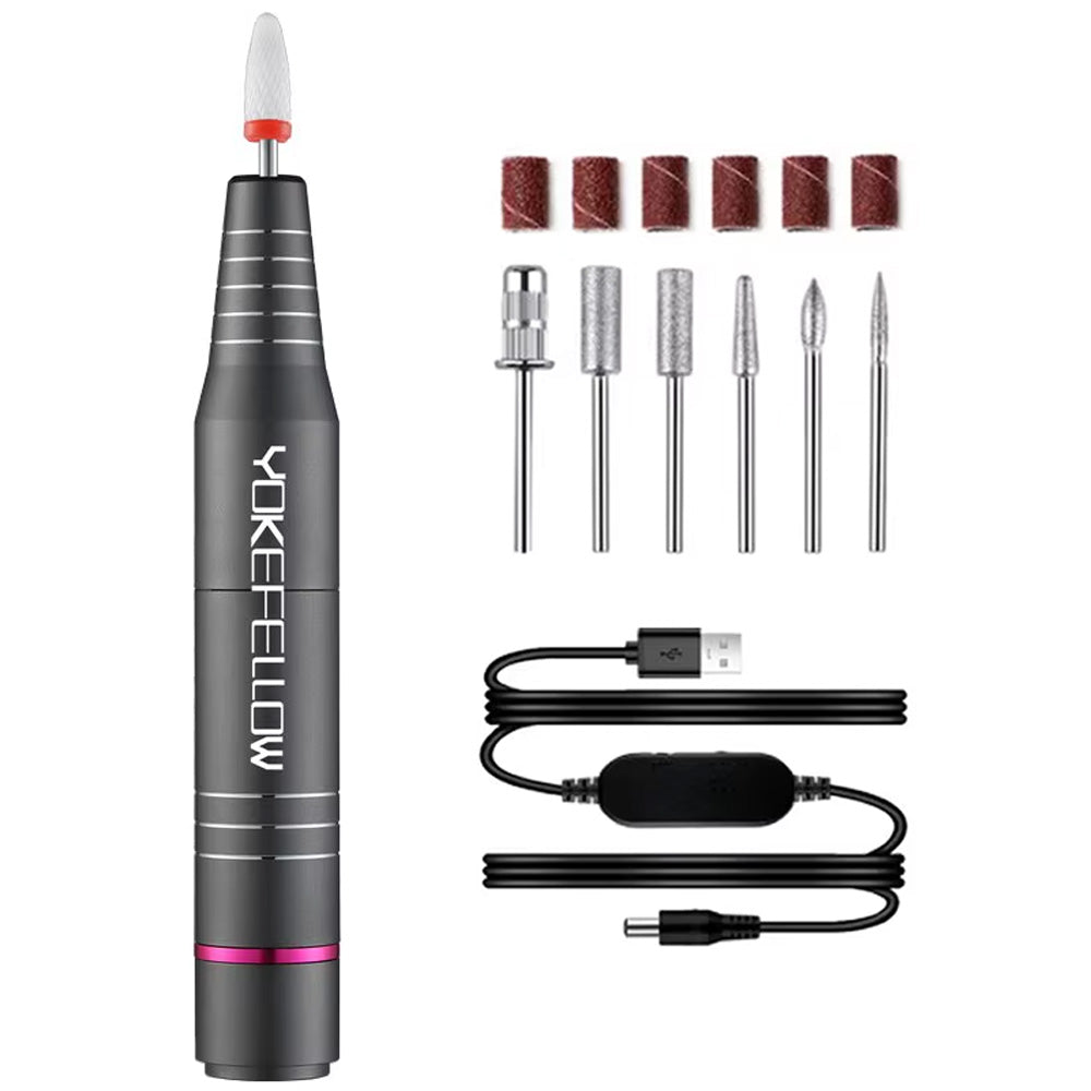 Ponceuse ongle 30000 RPM en acier inoxydable-Nailona