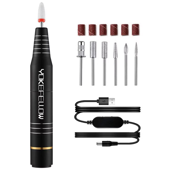 Ponceuse ongle 30000 RPM en acier inoxydable-Nailona