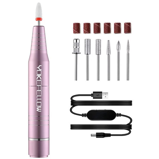 Ponceuse ongle 30000 RPM en acier inoxydable-Nailona