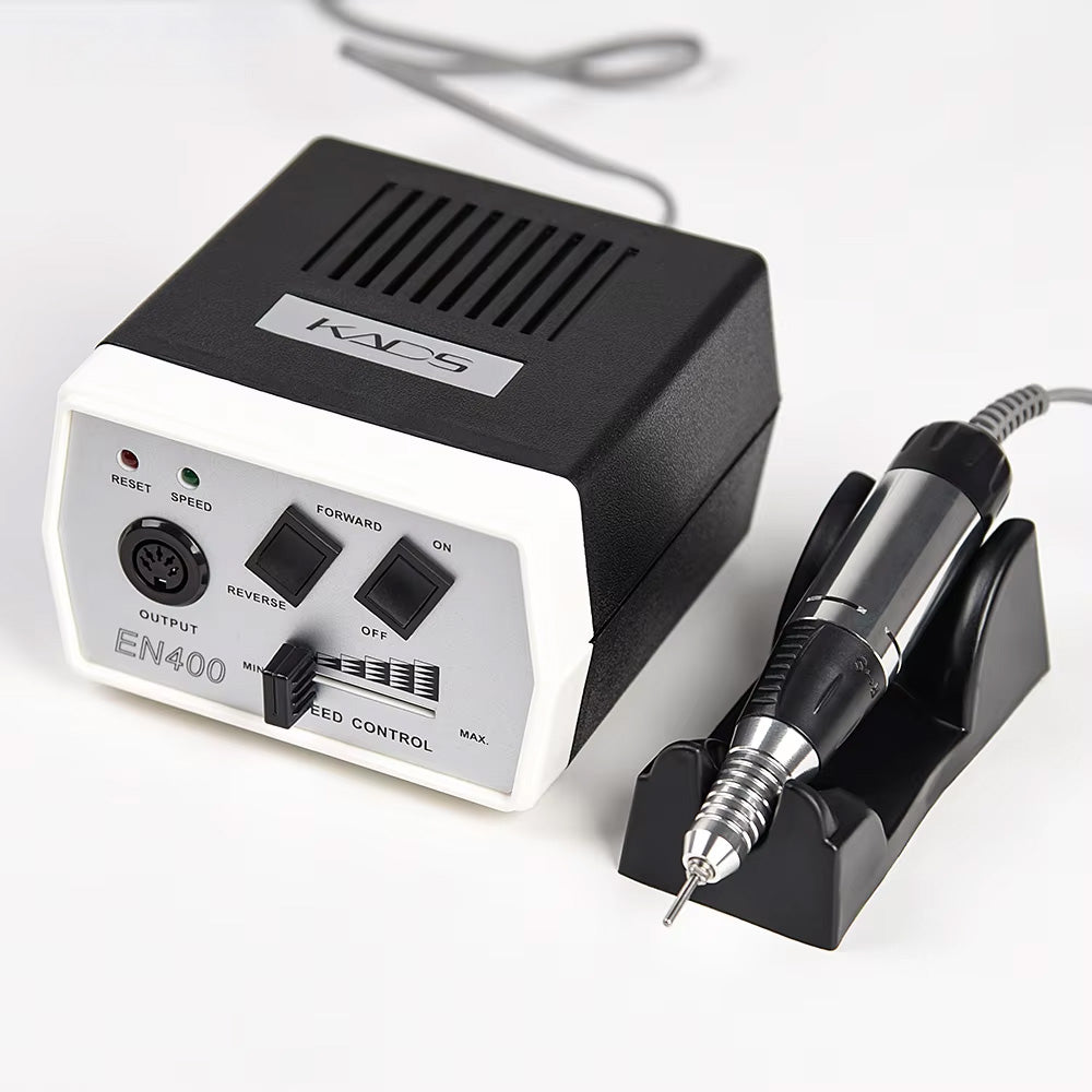 Ponceuse ongle 30000 tours 35W noire pour manucure pro-Nailona