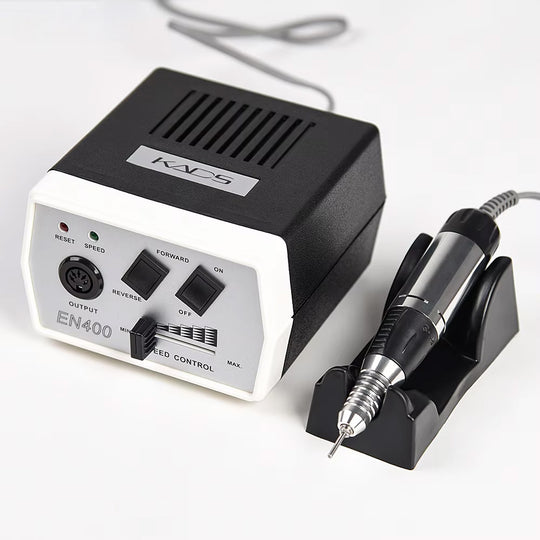Ponceuse ongle 30000 tours 35W noire pour manucure pro-Nailona
