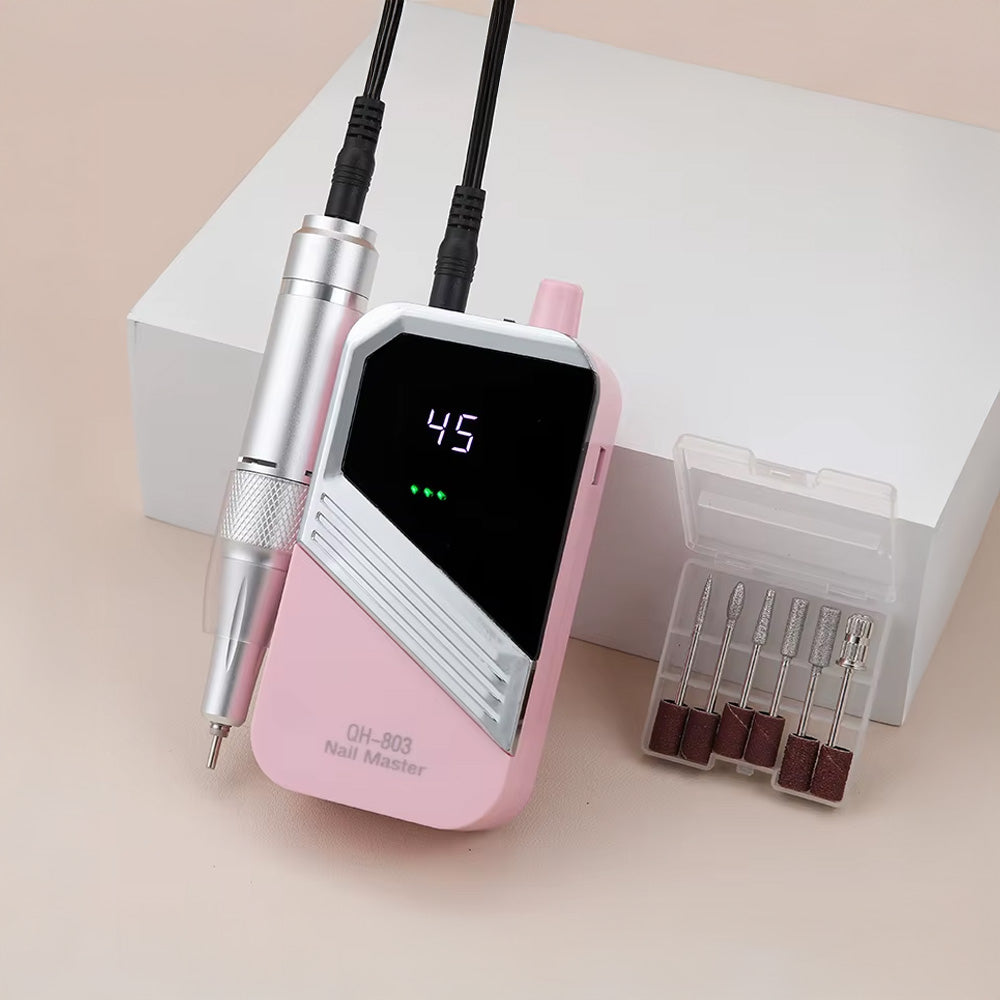 Ponceuse ongle 45000 RPM puissante, fluide et polyvalente-Nailona