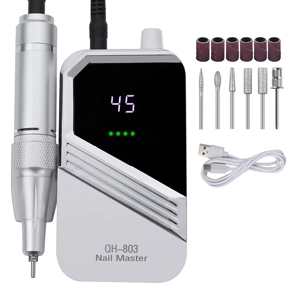 Ponceuse ongle 45000 RPM puissante, fluide et polyvalente-Nailona