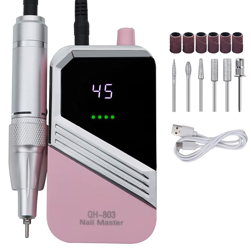 Ponceuse ongle 45000 RPM puissante, fluide et polyvalente-Nailona