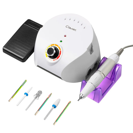 Ponceuse ongle 65W professionnelle 35000 RPM haute précision-Nailona