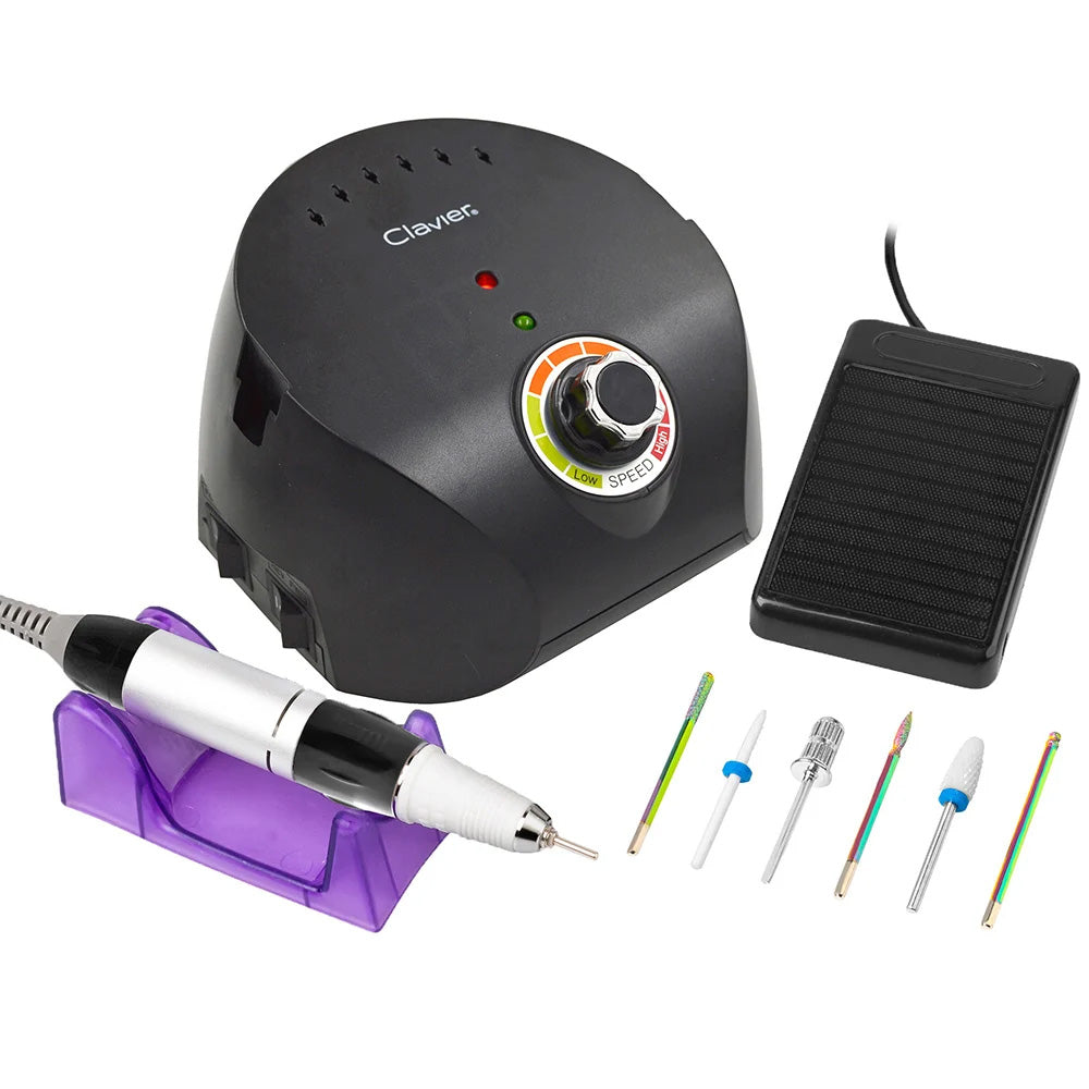 Ponceuse ongle 65W professionnelle 35000 RPM haute précision-Nailona