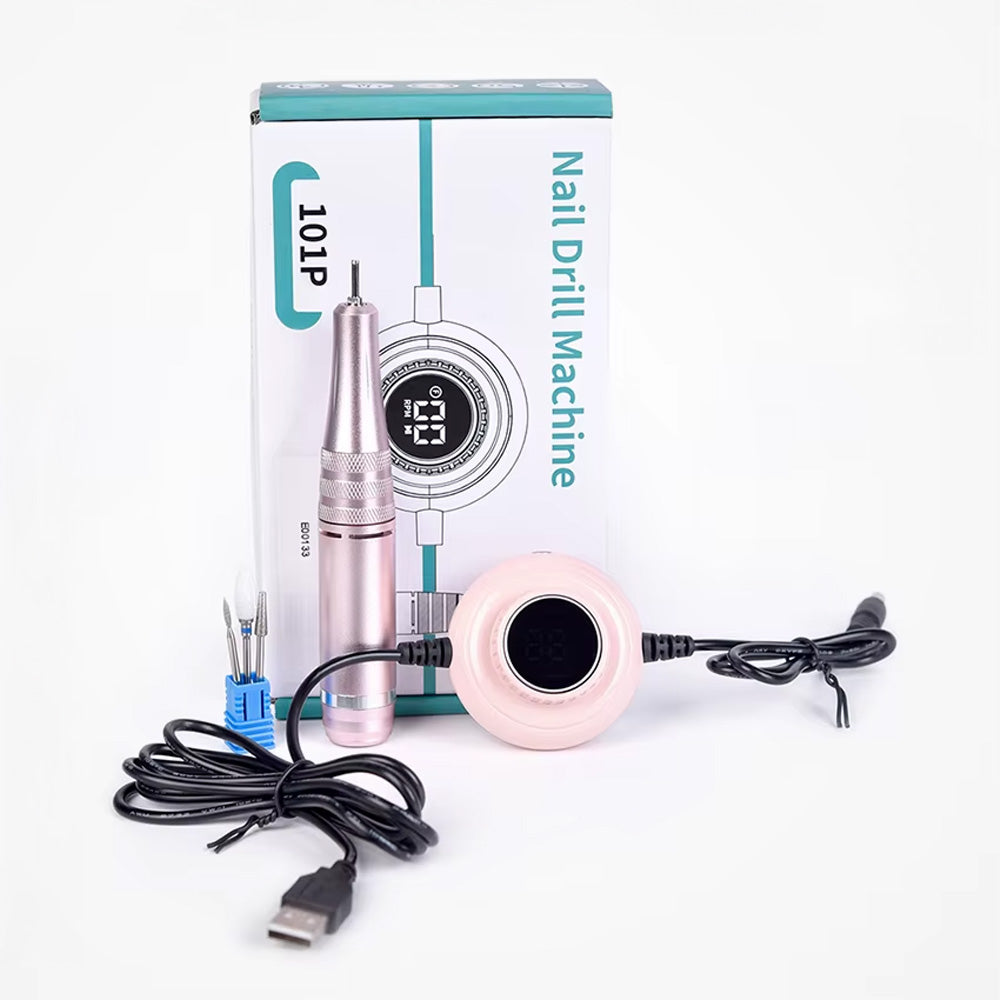 Ponceuse ongle électrique 35000 tours avec contrôleur LCD-Nailona