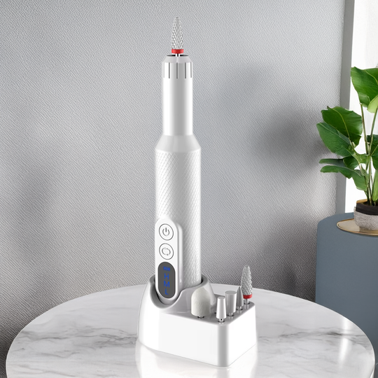 Ponceuse ongle électrique rechargeable 18000 RPM sur socle-Nailona