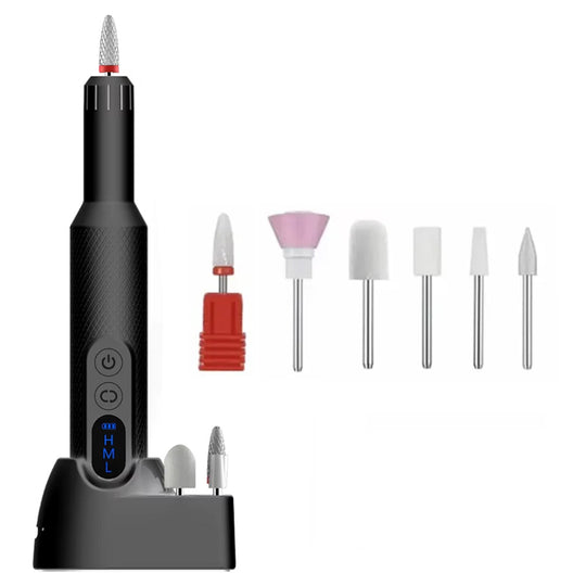 Ponceuse ongle électrique rechargeable 18000 RPM sur socle-Nailona