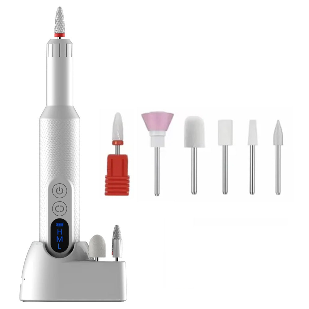 Ponceuse ongle électrique rechargeable 18000 RPM sur socle-Nailona