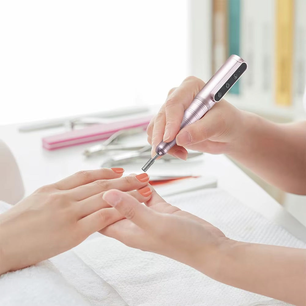 Ponceuse ongle pro 35000 RPM sans fil USB et portable-Nailona