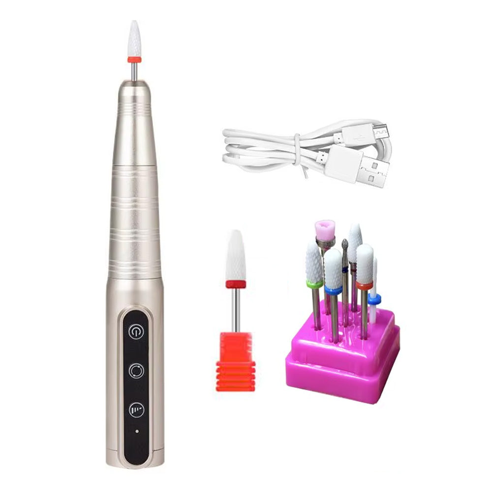 Ponceuse ongle pro 35000 RPM sans fil USB et portable-Nailona
