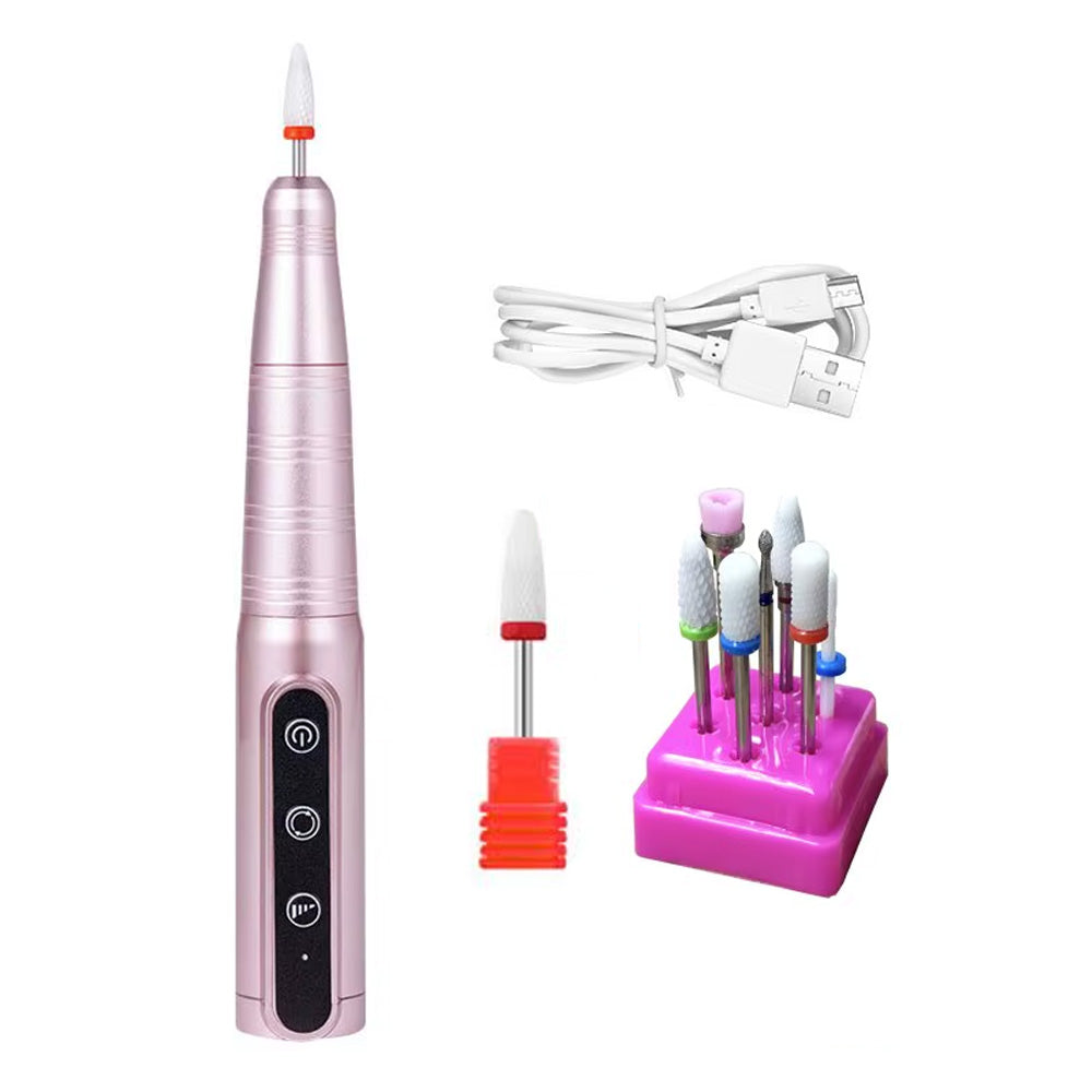 Ponceuse ongle pro 35000 RPM sans fil USB et portable-Nailona