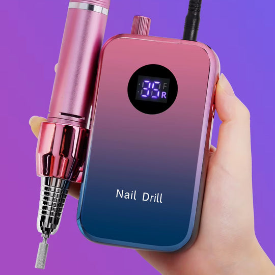 Ponceuse ongle pro sans fil 35000 RPM lime électrique-Nailona