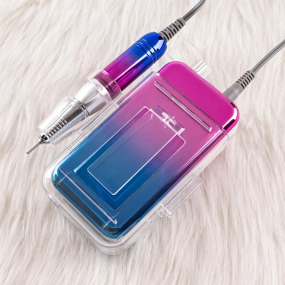 Ponceuse ongle professionnelle 35000 tours sans fil affichage HD-Nailona